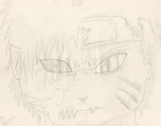 Shukaku Gaara/ Demon Fox Naruto