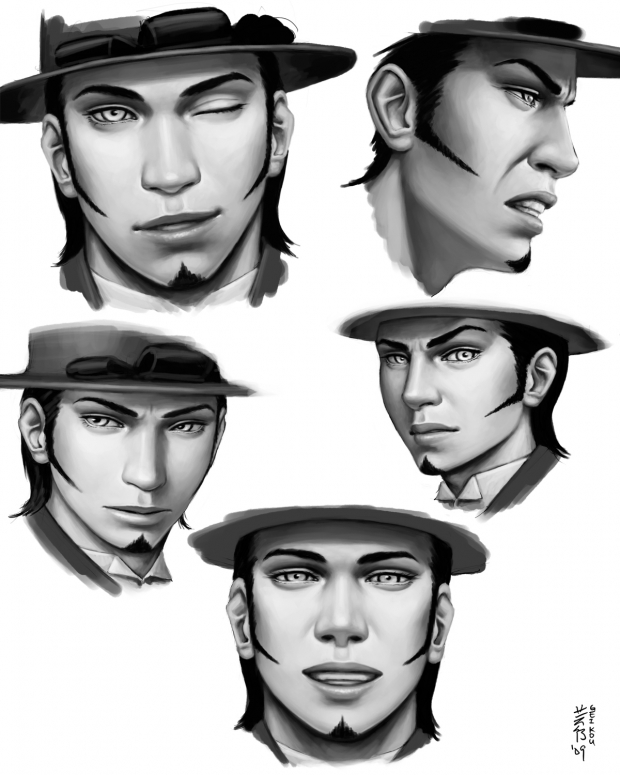 Steampunk Duke Expressions