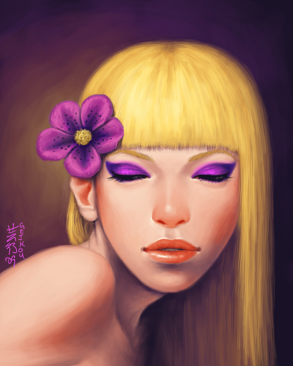 Sketch - Violet Iridescence