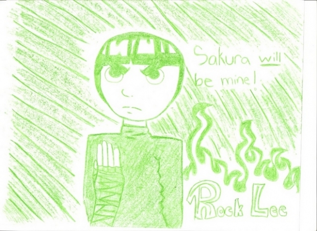 Rock Lee In Green
