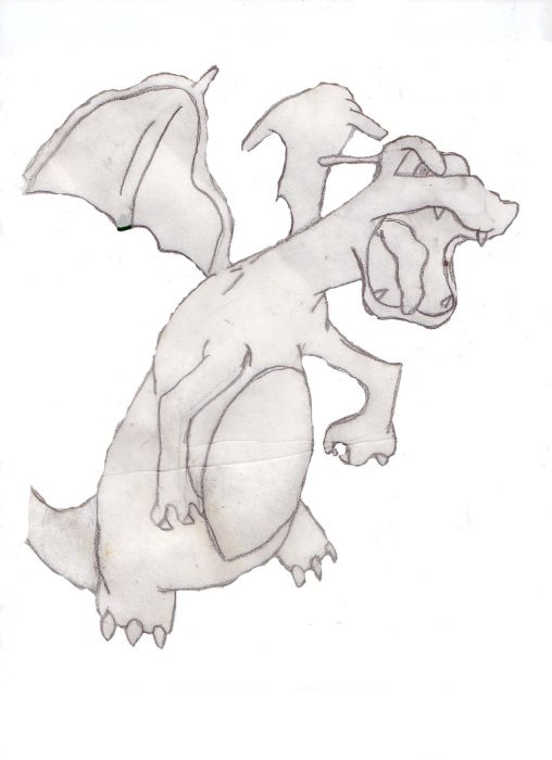 My Drawing Of Charizard
