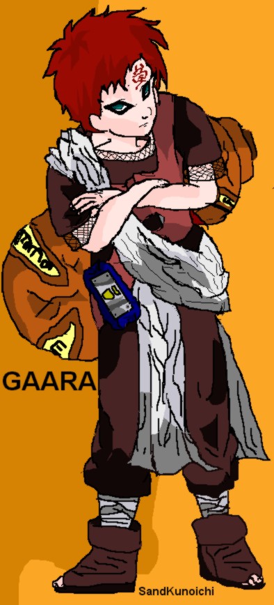 Gaara Of The Desert