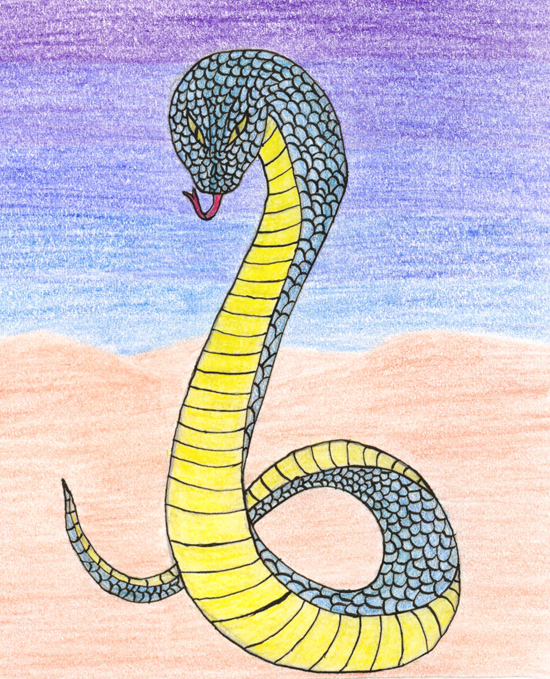 Snake - coloured
