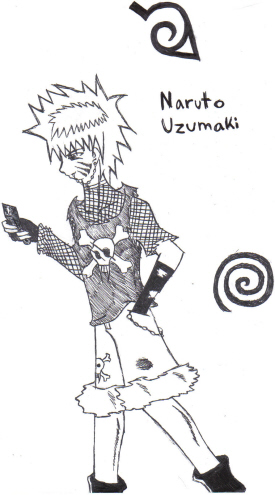 Gangster Naruto....?