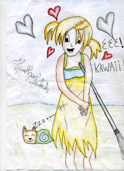 Witch-girl And Neko-snail