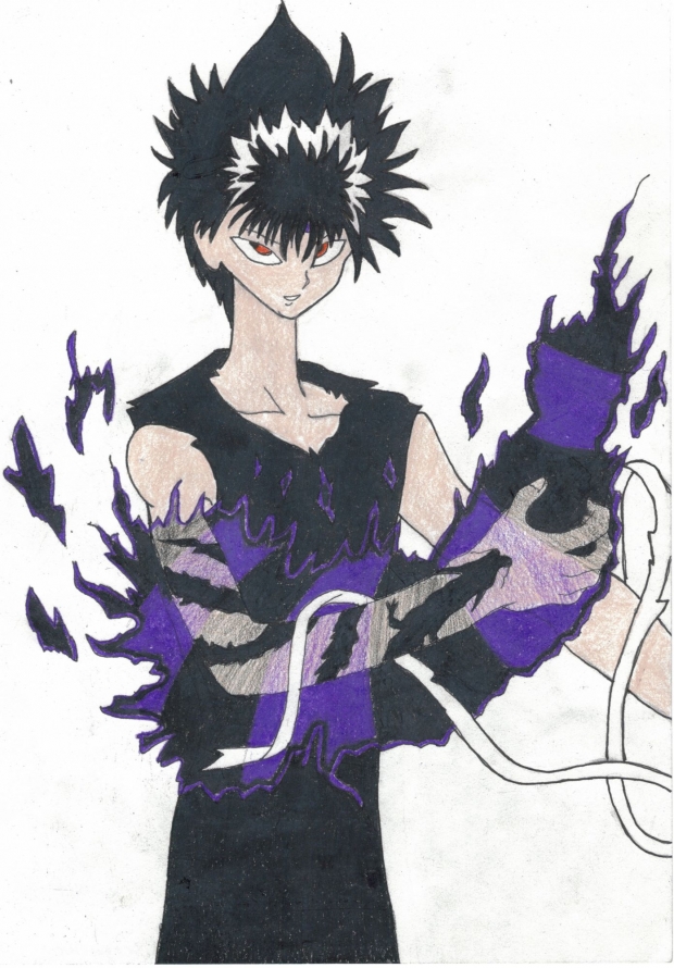 Hiei Dragon of the Darkness Flame