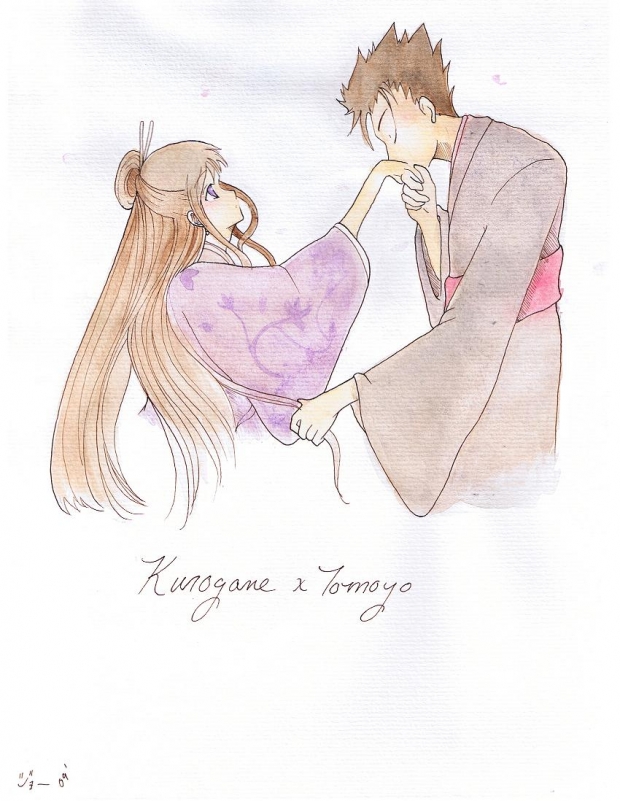 Kurogane and Tomoyo