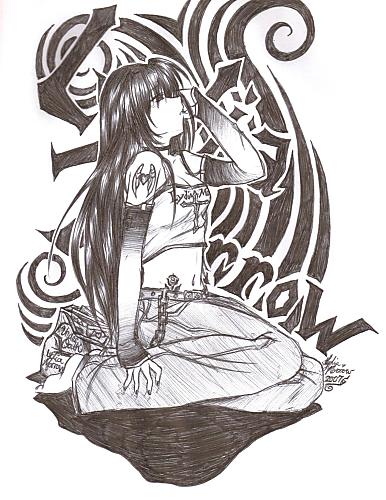 Laid Back Anime Girl