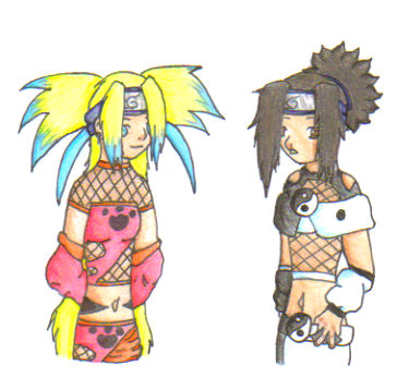 Aurora And Skye - Colored