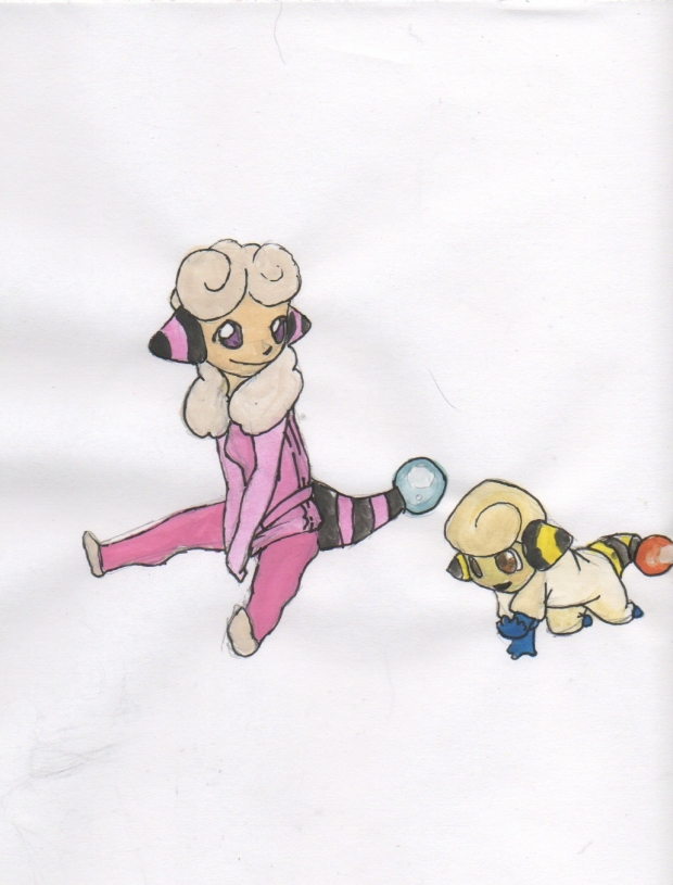 Flaafy and Mareep