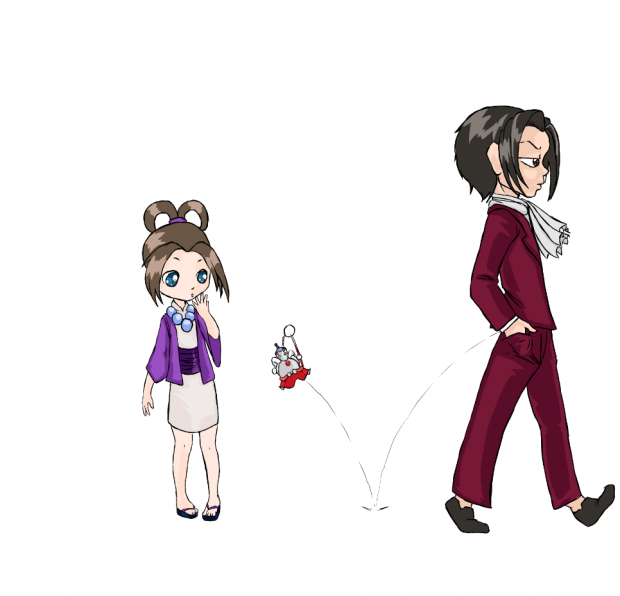 "you dropped something"