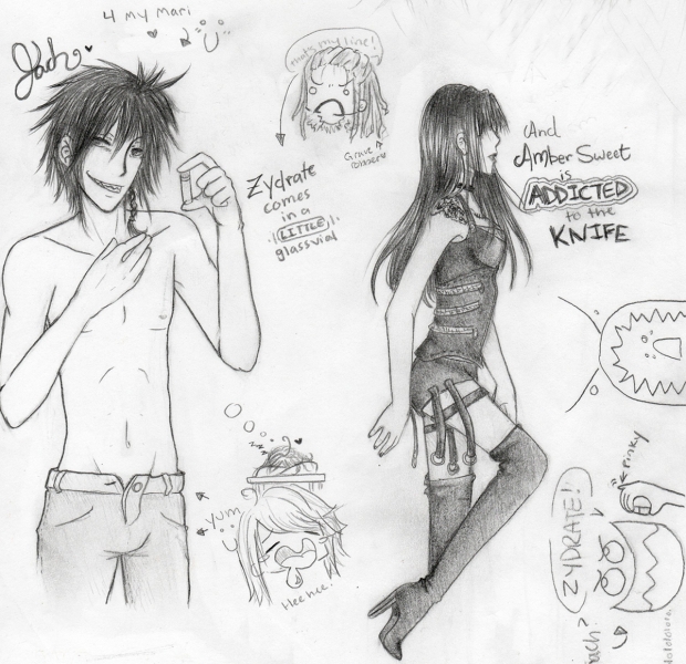 Repo! doodles...plus me and Jach HA