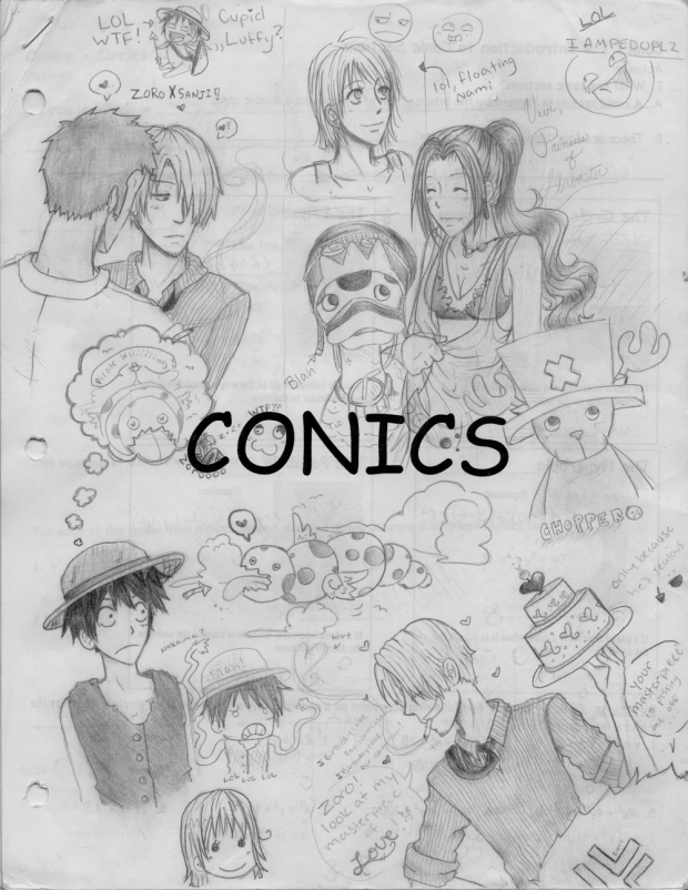 And God said..LET THERE BE DOODLES(of One Piece)