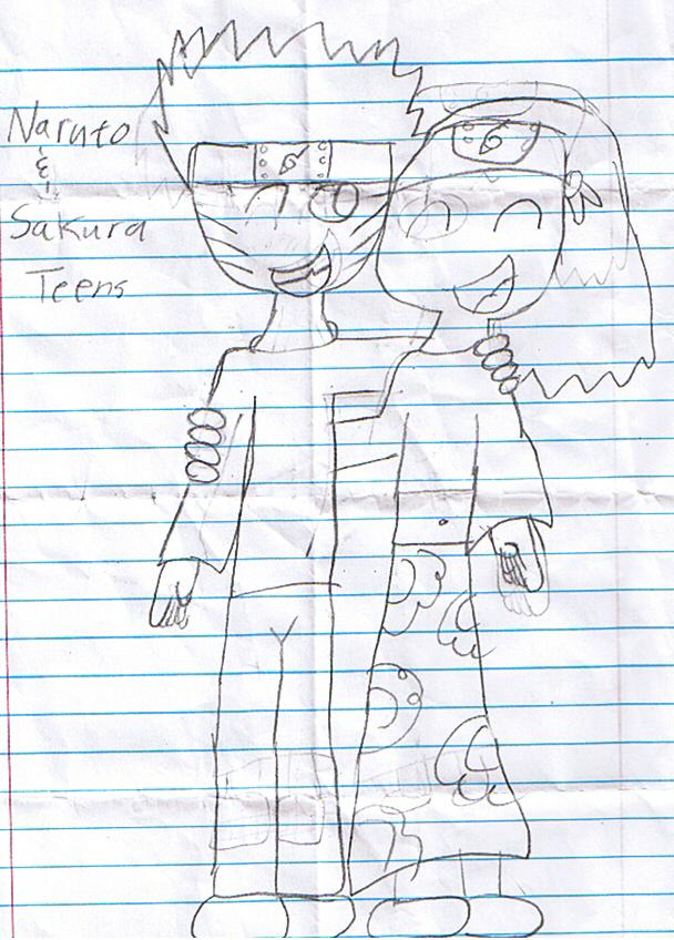 Naruto And Sakura Teens