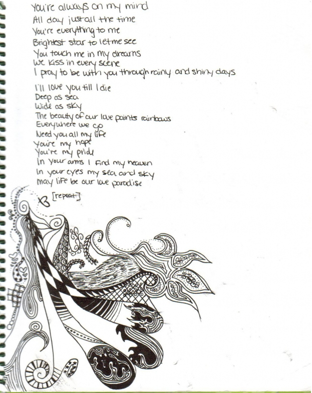 Love Paradise Doodling