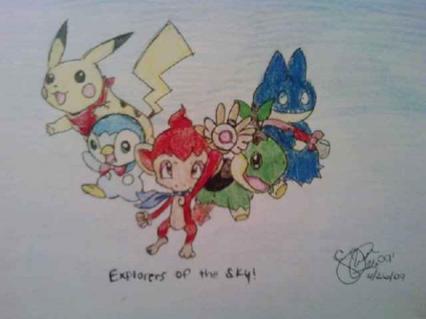 explorers of the sky!