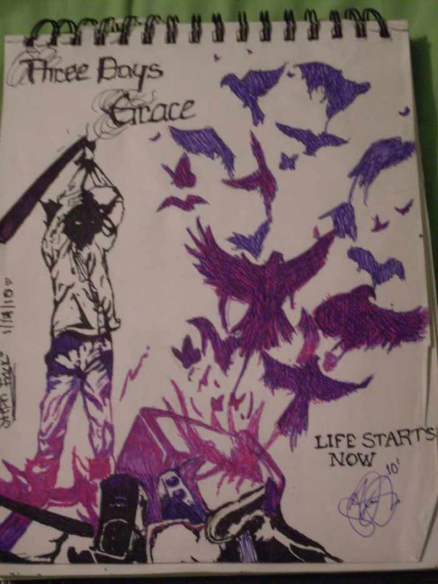 three days grace(: