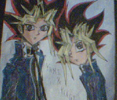 Yami And Yugi Coloured