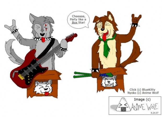 Gift For Bluekitty - Box Stars