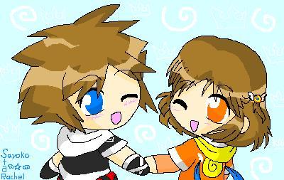 Faith & Sora Chibi!