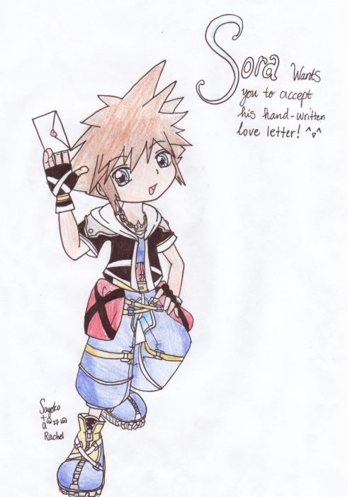 Sora's Love Letter!