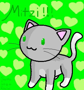 Jen's Kawaii Cat Mitzi!!!
