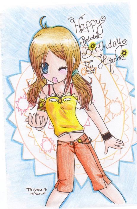 Happy Belated Birthday Hikarumi!