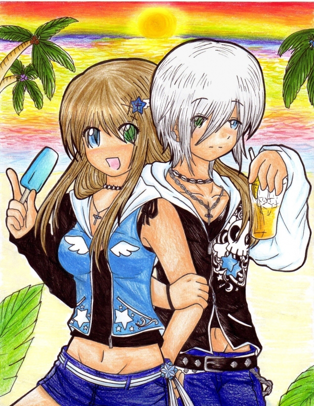 100% Fruits Juice and Seasalt Icecream :)