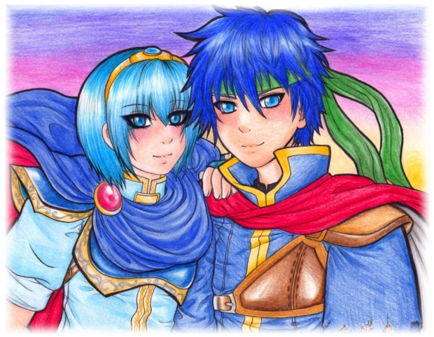 Marth and Ike