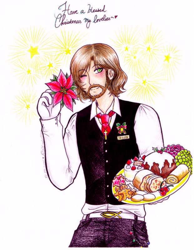 Merry Christmas from bishie Jesus