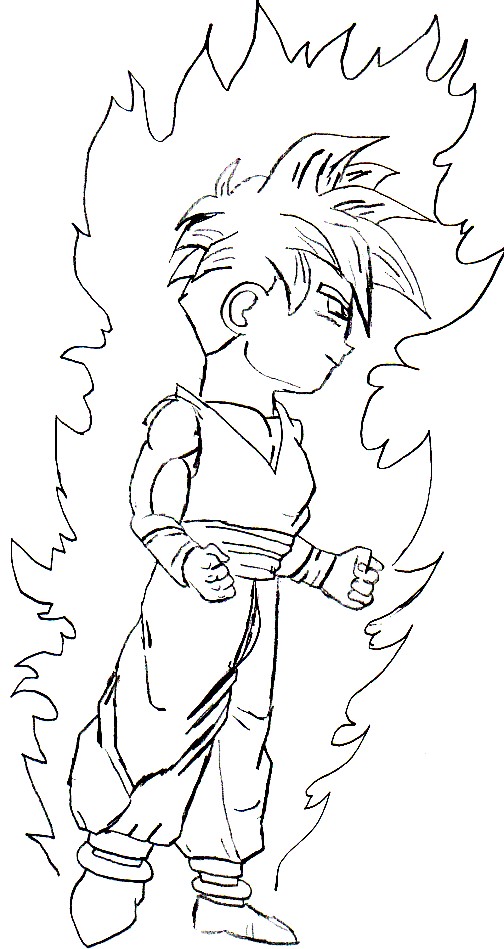 Gohan Looks At His Destiny