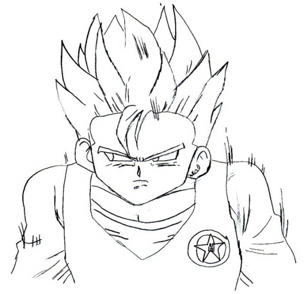 Gohan Goes Ssj In School Uniform