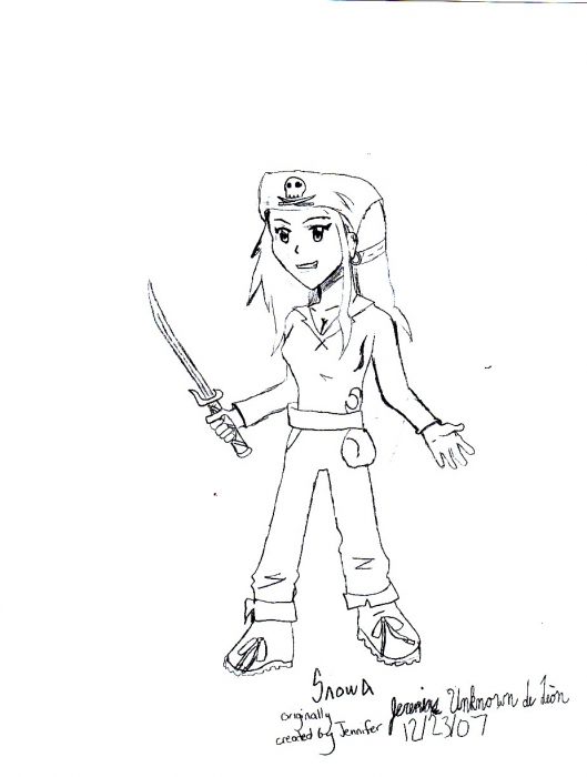 Art Trade Uncolored Snowa