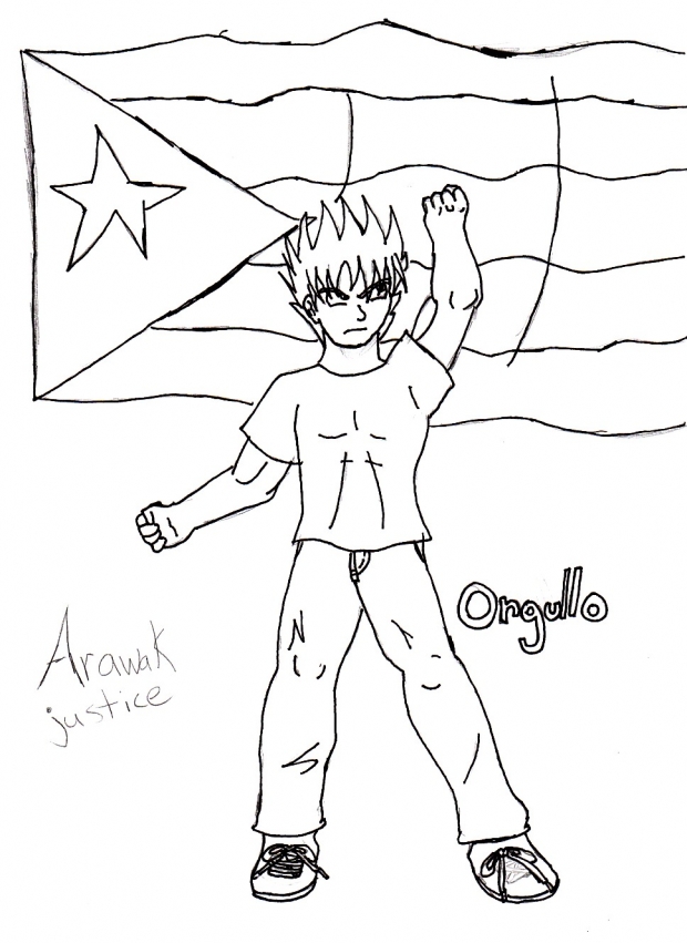 Boricua lo-res uncolored