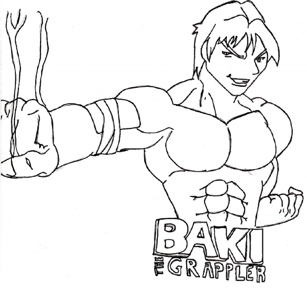 Baki does sonic fist