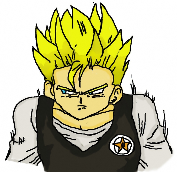 SSJ Gohan (colored)