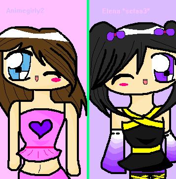 Animegirly2 And Elena!