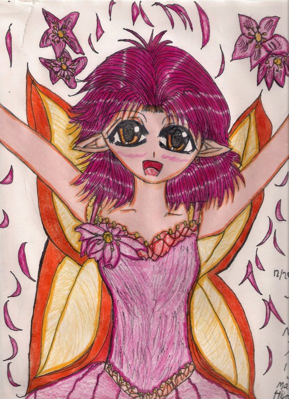 Amist The Cherry Blossoms