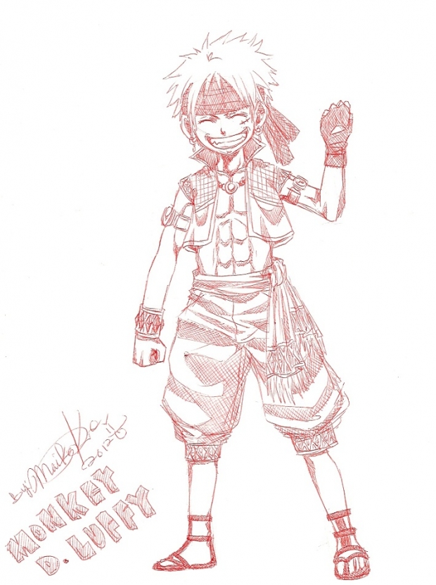 Monkey D. Luffy (My Style)