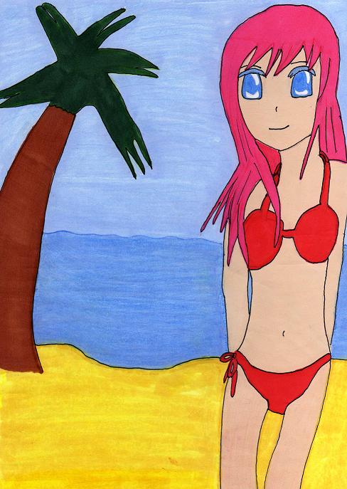 Kairi At The Beach