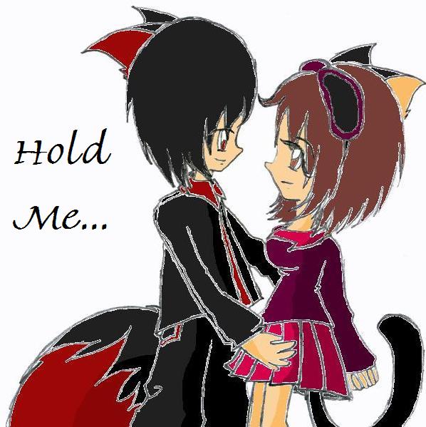 Holding me...