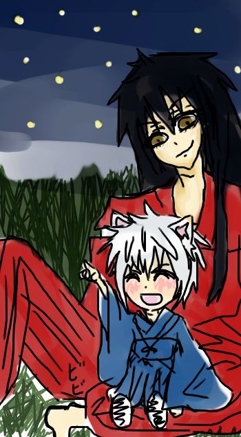 Inuyasha- Father Son Time, No Moon