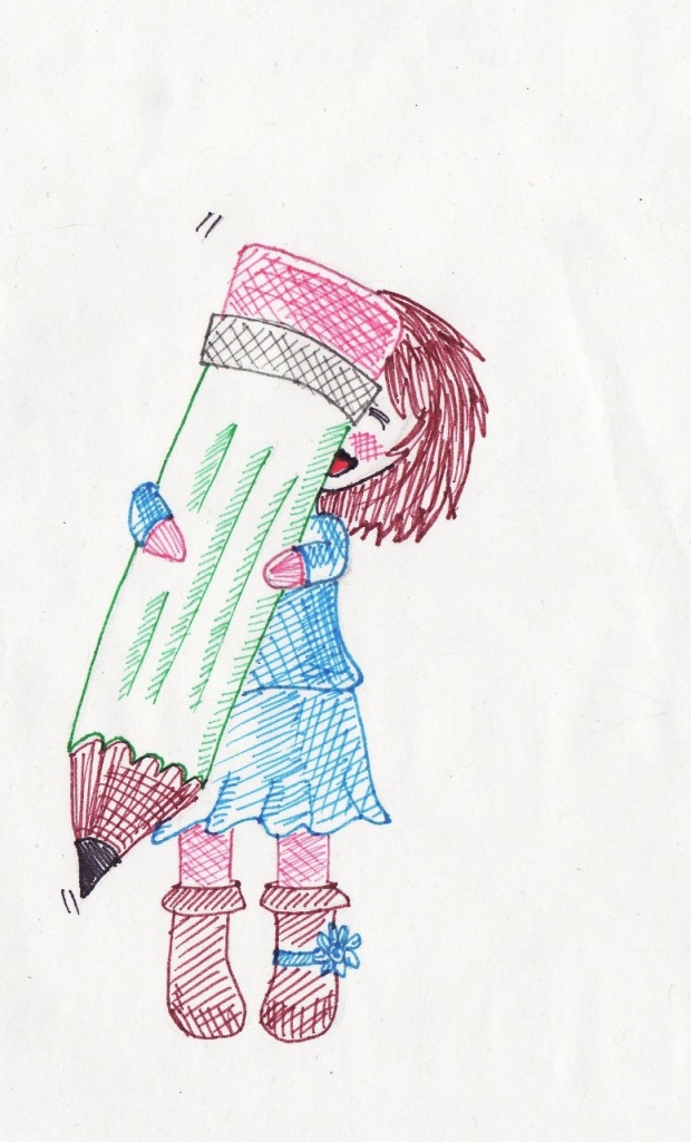 Chibi pencil
