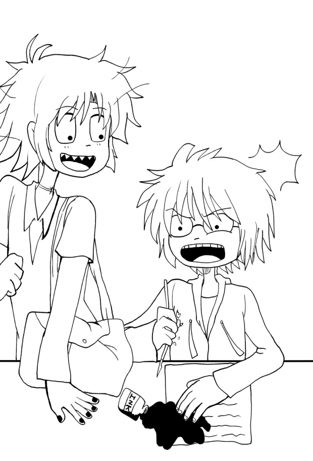 victor-fritz; lineart