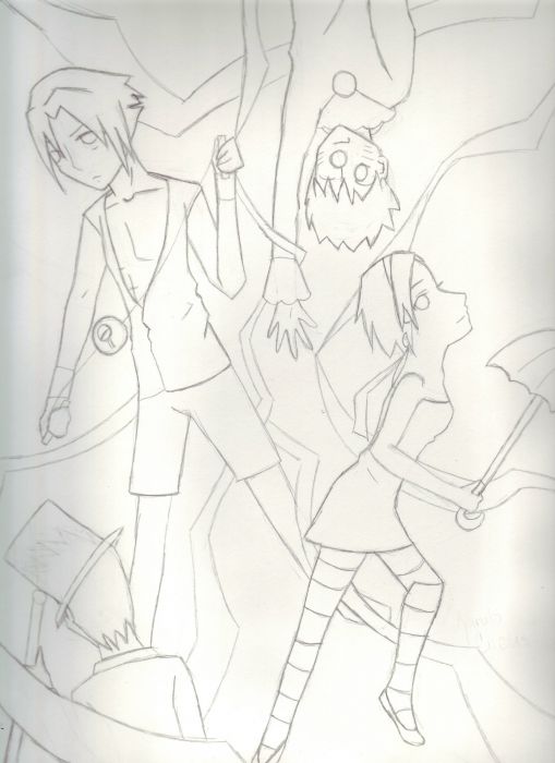 Naruto Circus- Crappy Lineart