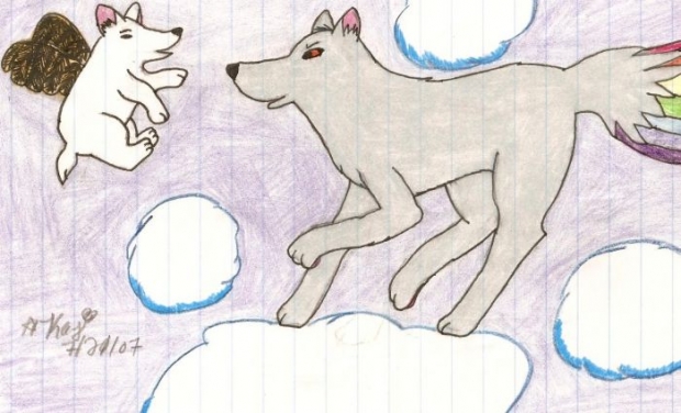 Rainbow Painter And Cupid...