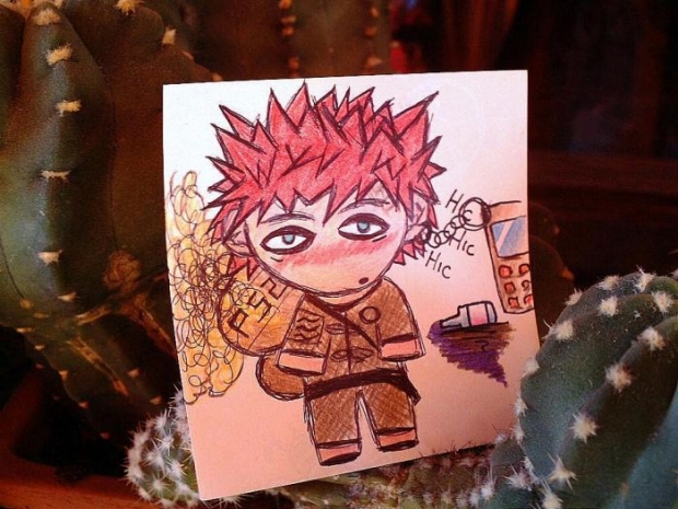 Gaara In The Desert
