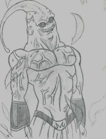 Majin Buu's Evil Grin