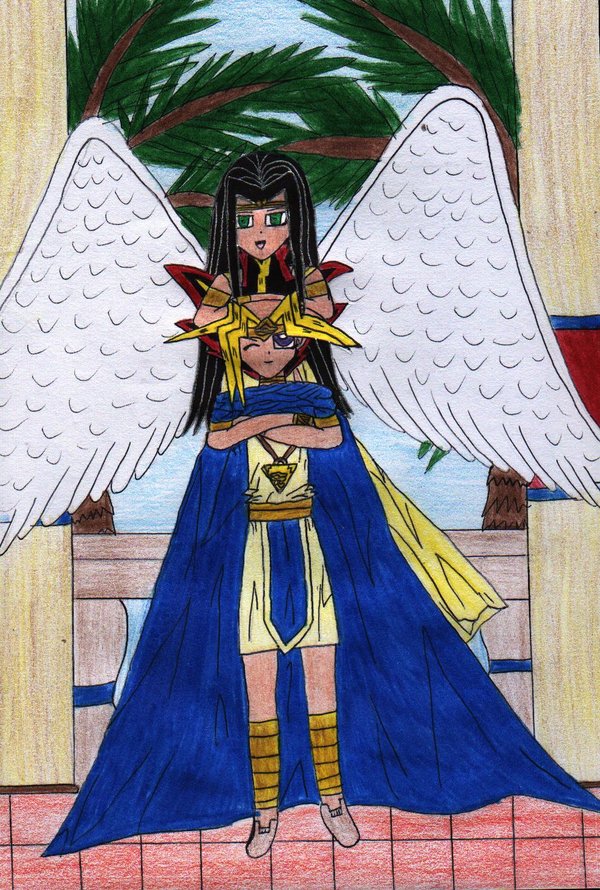Atem And His Angel Kare