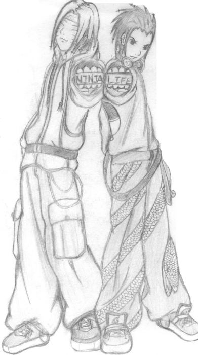 Hip Hop Sasuke And Naruto